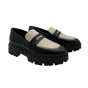 Schutz Chunky Multicolor Christie Loafers Size 7 B