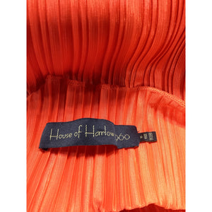 House Of Harlow 1960 'Kenji' Orange Mini Dress Size XS