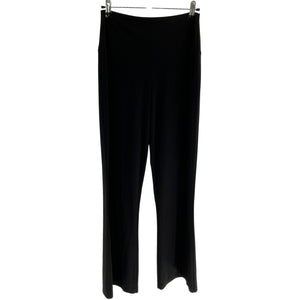 Norma Kamali Sleek Black Boot Pants Size M