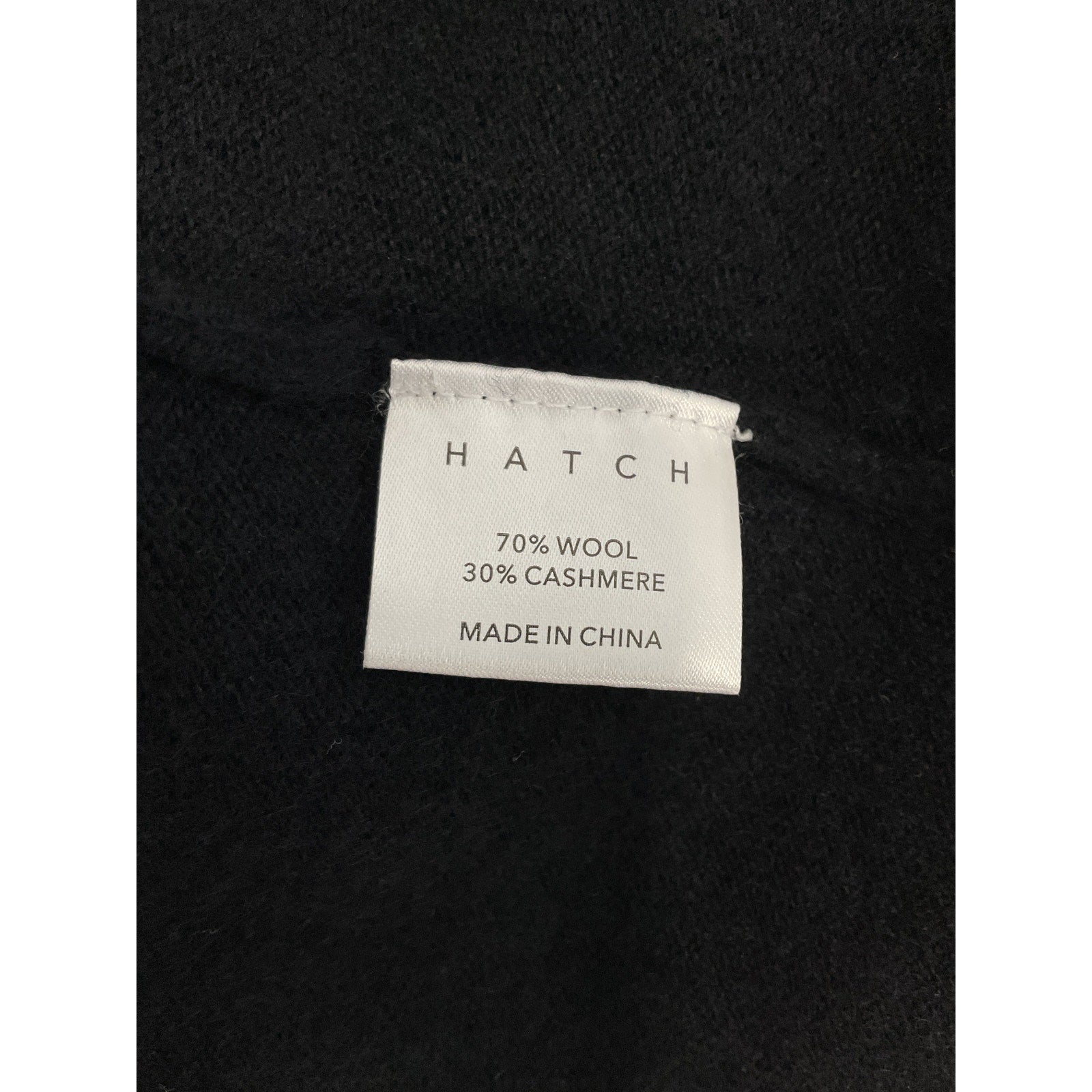 Hatch 'The Nadine' Black Sweater Size 2