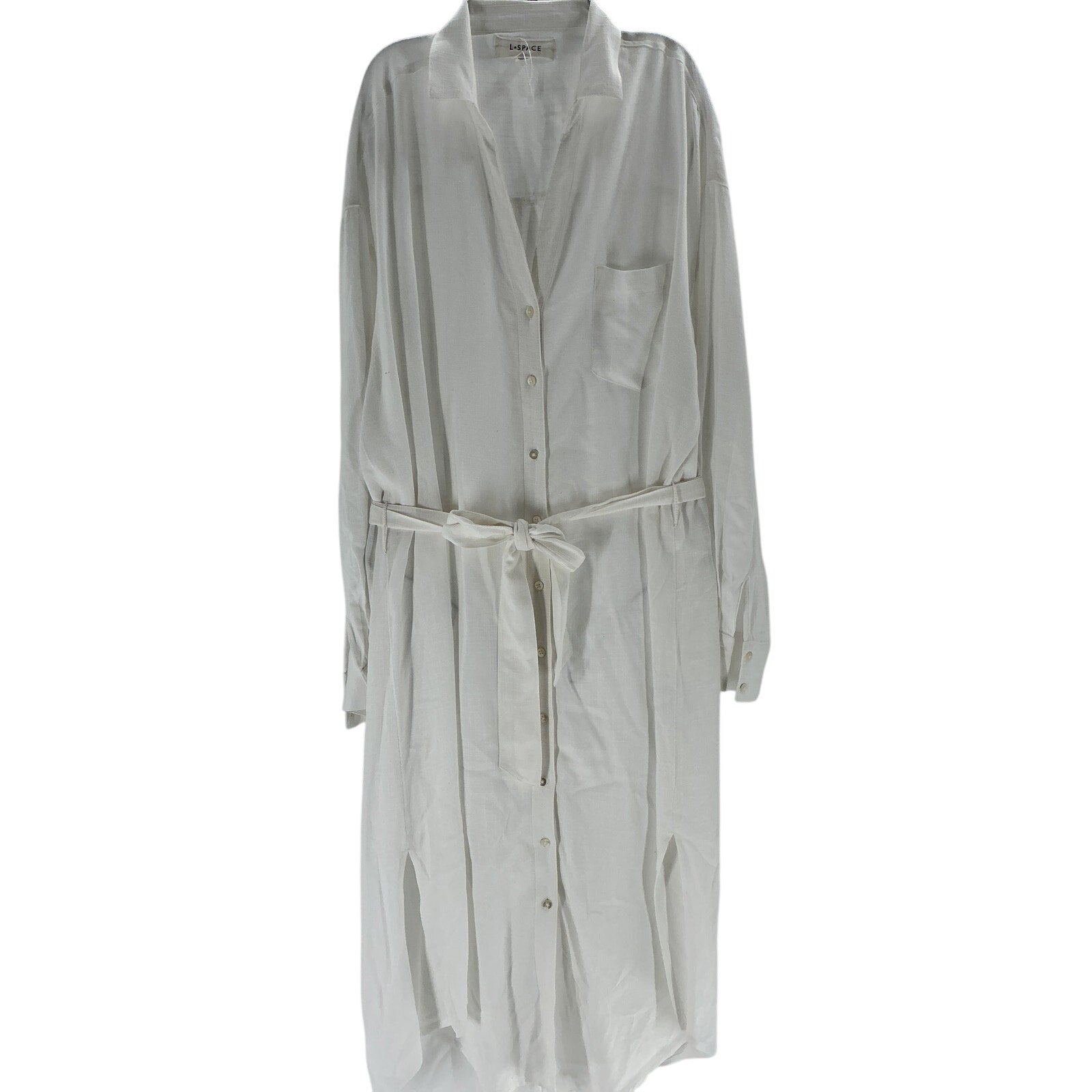 Lspace 'Barcelona' White Viscose Dress Size XS / S