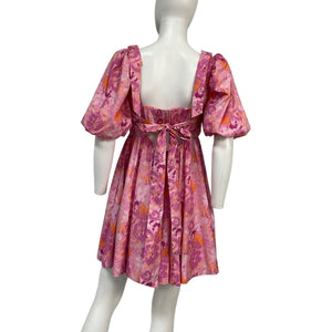 Likely Floral Pink Multi Martinique Dress Size 6