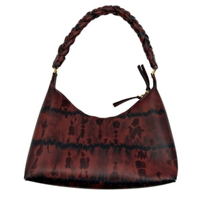 Altuzarra Sleek Brown Braid Small Hobo Bag