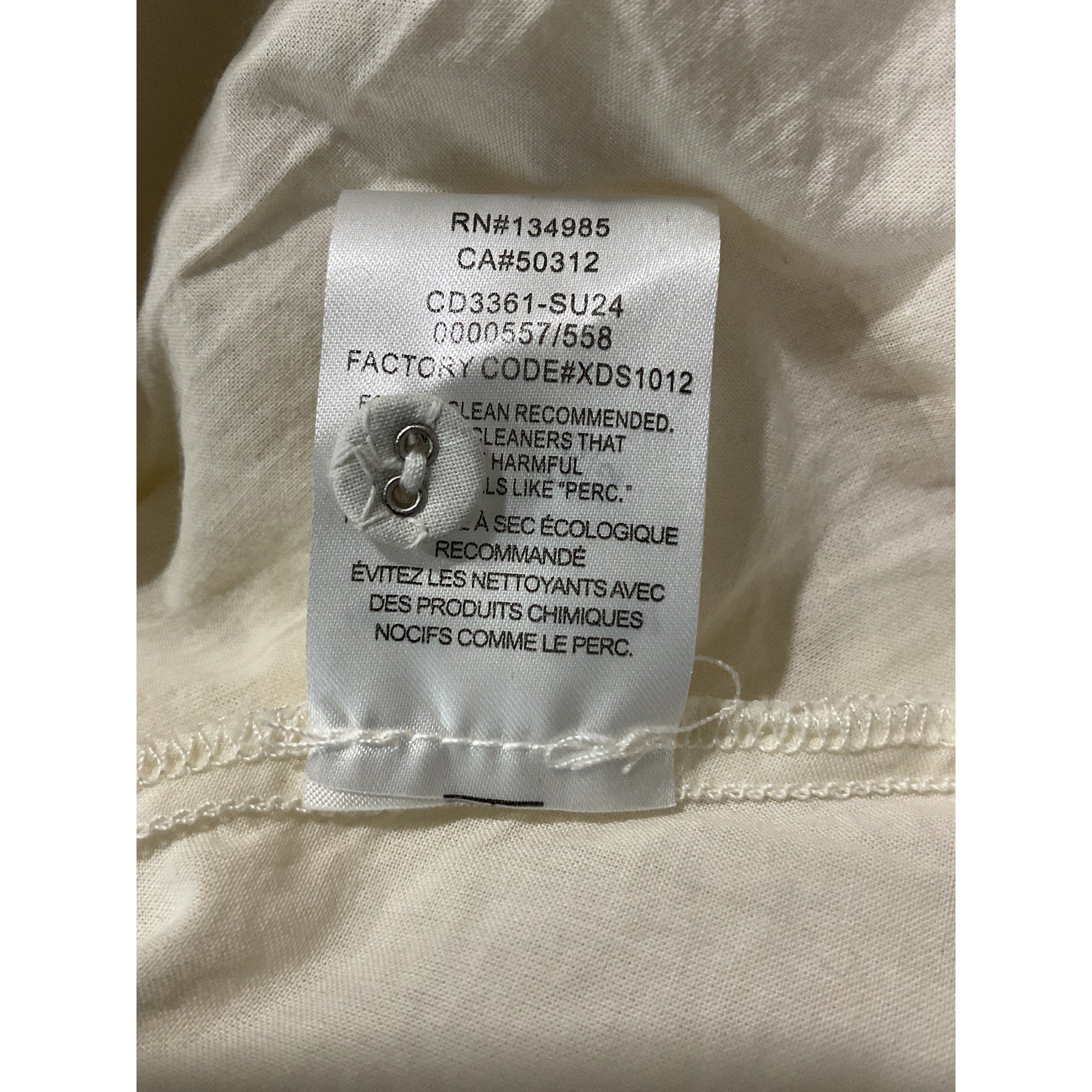For Love & Lemons 'Sora' White Cotton Mini Dress Size S