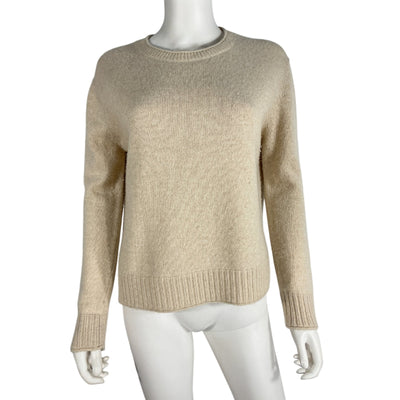Jenni Kayne Cozy Beige Everyday Sweater Size S