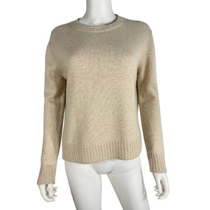 Jenni Kayne Cozy Beige Everyday Sweater Size S