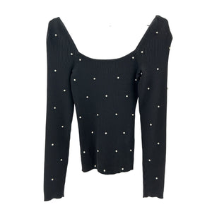 Generation Love Embellished Black Marlee Size M Sweater