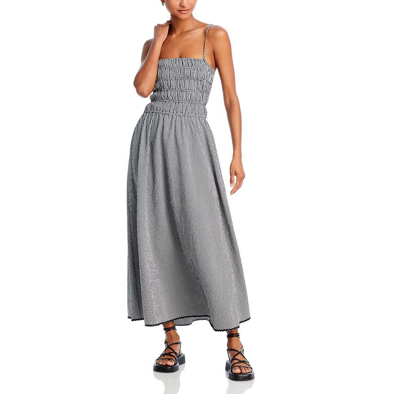 Solid & Striped 'Delta' Black Polyester Dress Size S