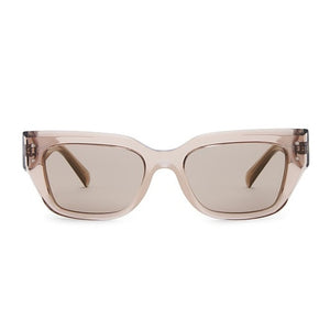 Dolce & Gabbana Sleek Taupe Rectangle Frame Sunglasses