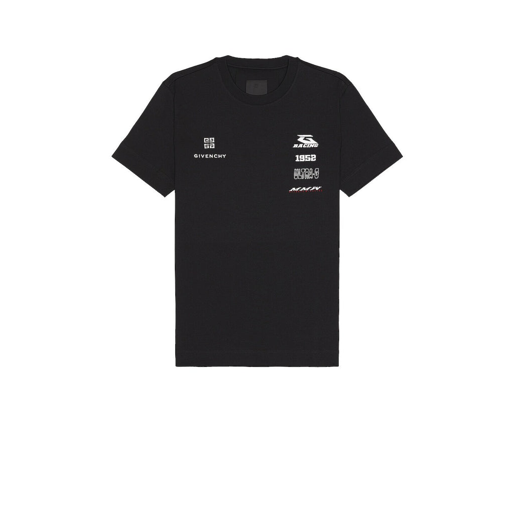 Givenchy Slime Black Cotton Fit T Shirt Size XL