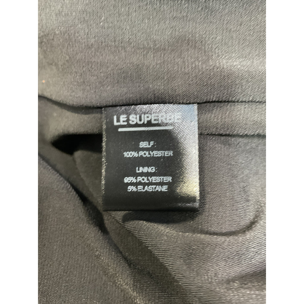 Le Superbe 'Keith' Black Pant Size 4 - NWT