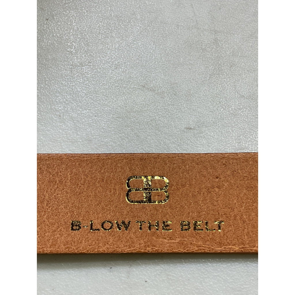 B-Low 'The Belt' Tan Ribbon Wrap Belt Size XS