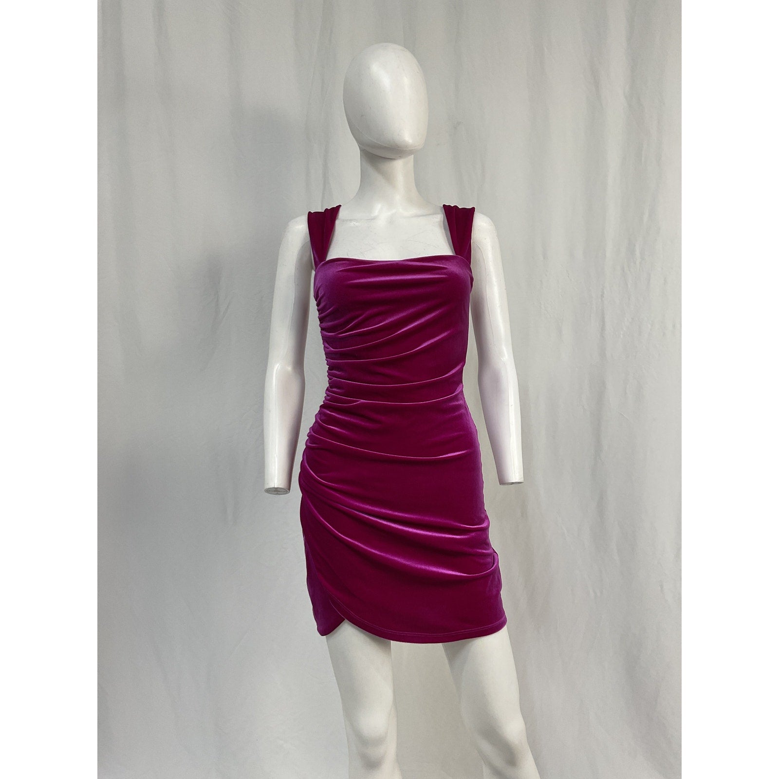 Nookie 'Paris' Pink Polyester Mini Dress Size M