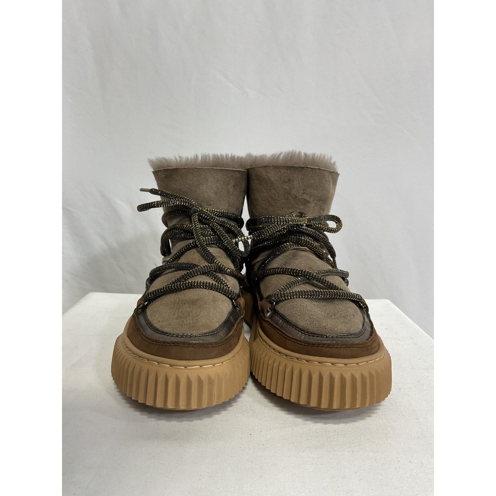 Voile Blanche 'Cortina' Tan Boots Size 7