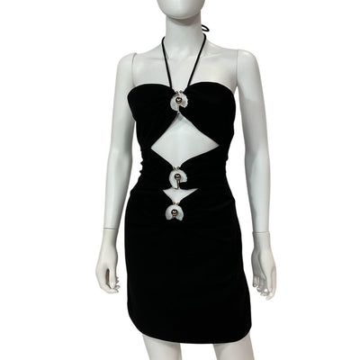 Elliatt Cutout Black Galatea Dress Size L