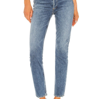 Agolde Classic Blue Riley Denim Jeans Size 25