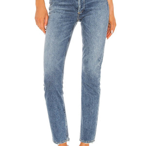 Agolde Classic Blue Riley Denim Jeans Size 25