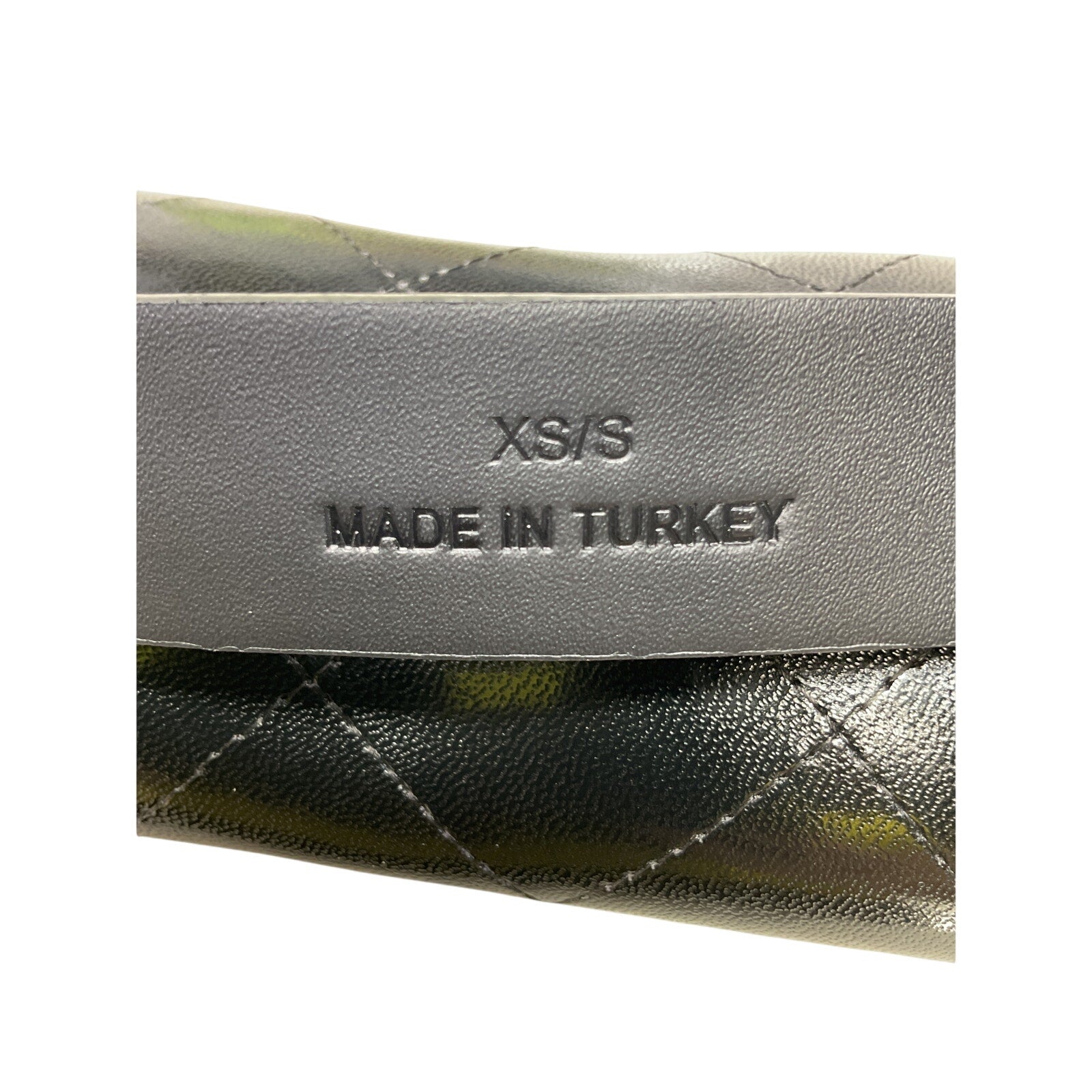 Anine Bing 'Harper' Black Leather Belt Size XS / S