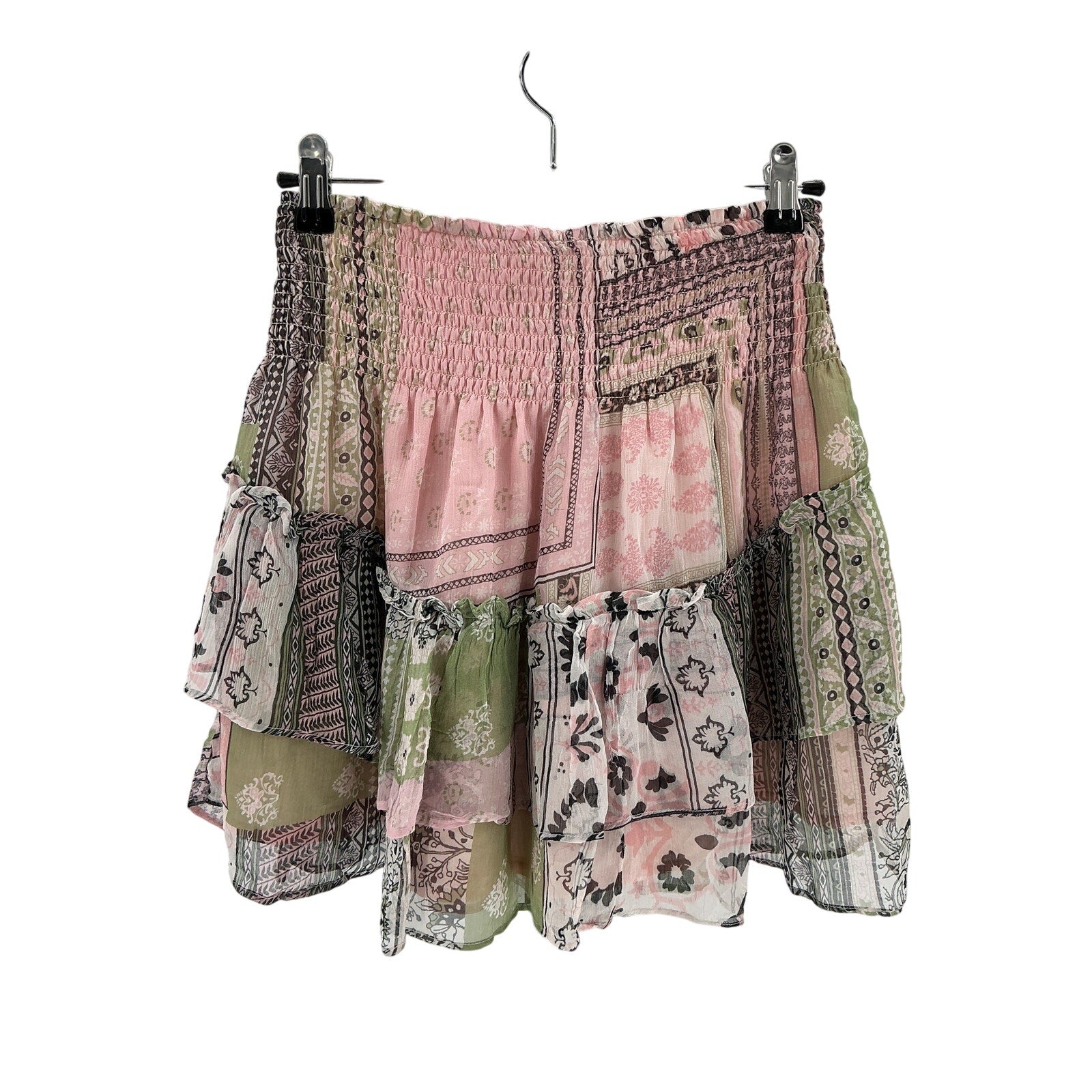 Ramy Brook Printed 'Robyn' Pink Skirt Size S / P
