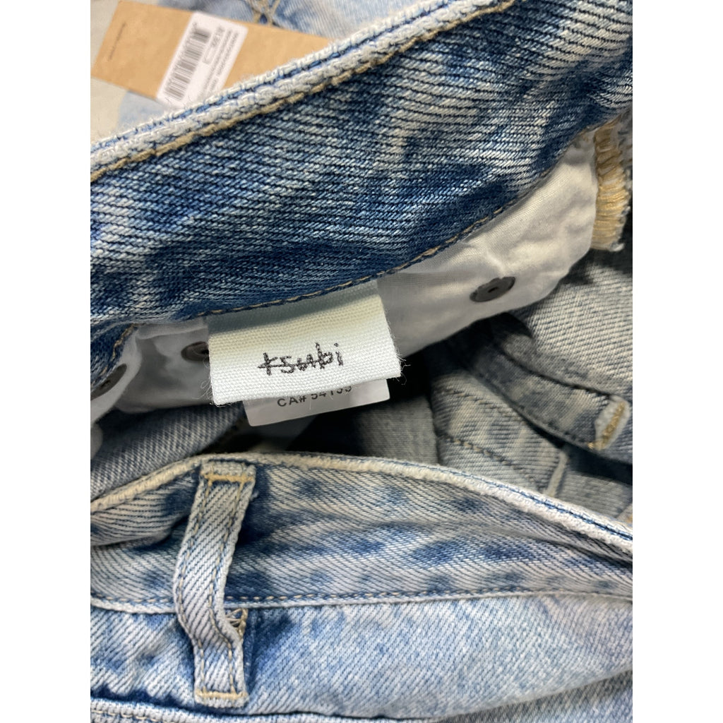 Ksubi 'Brooklyn' Blue Cotton Authentik Trashed Denim Jean Size 26 - NWT