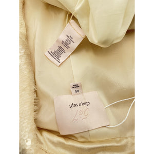 Cinq A Sept Sequined Beige Kimmi Blazer Size 00