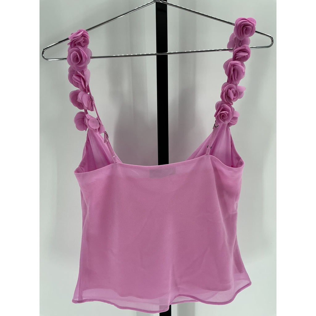 Majorelle 'Brittan' Pink Polyester Top Size S