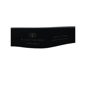 B-Low The Belt Western Black Bri Bri Belt Size S