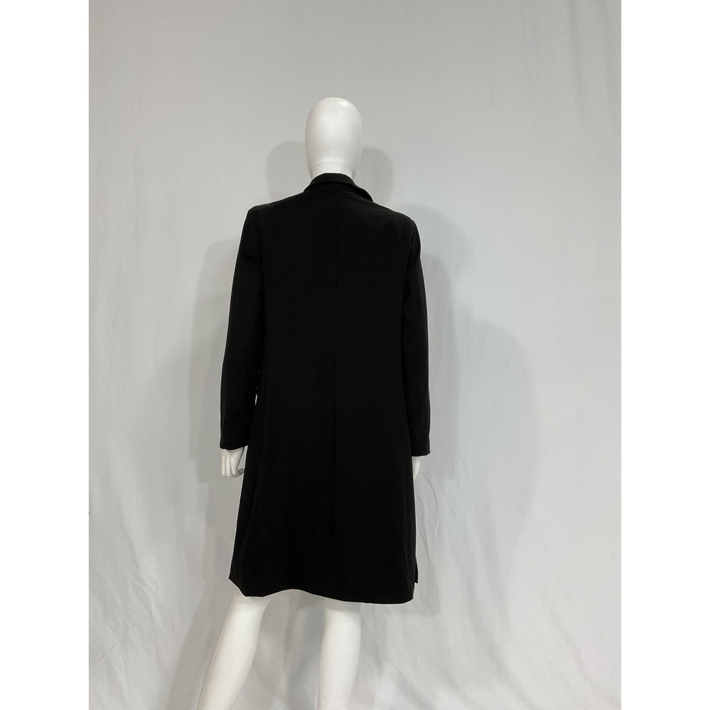 Allsaints 'Aleida' Black Jersey Duster Blazer Size 2