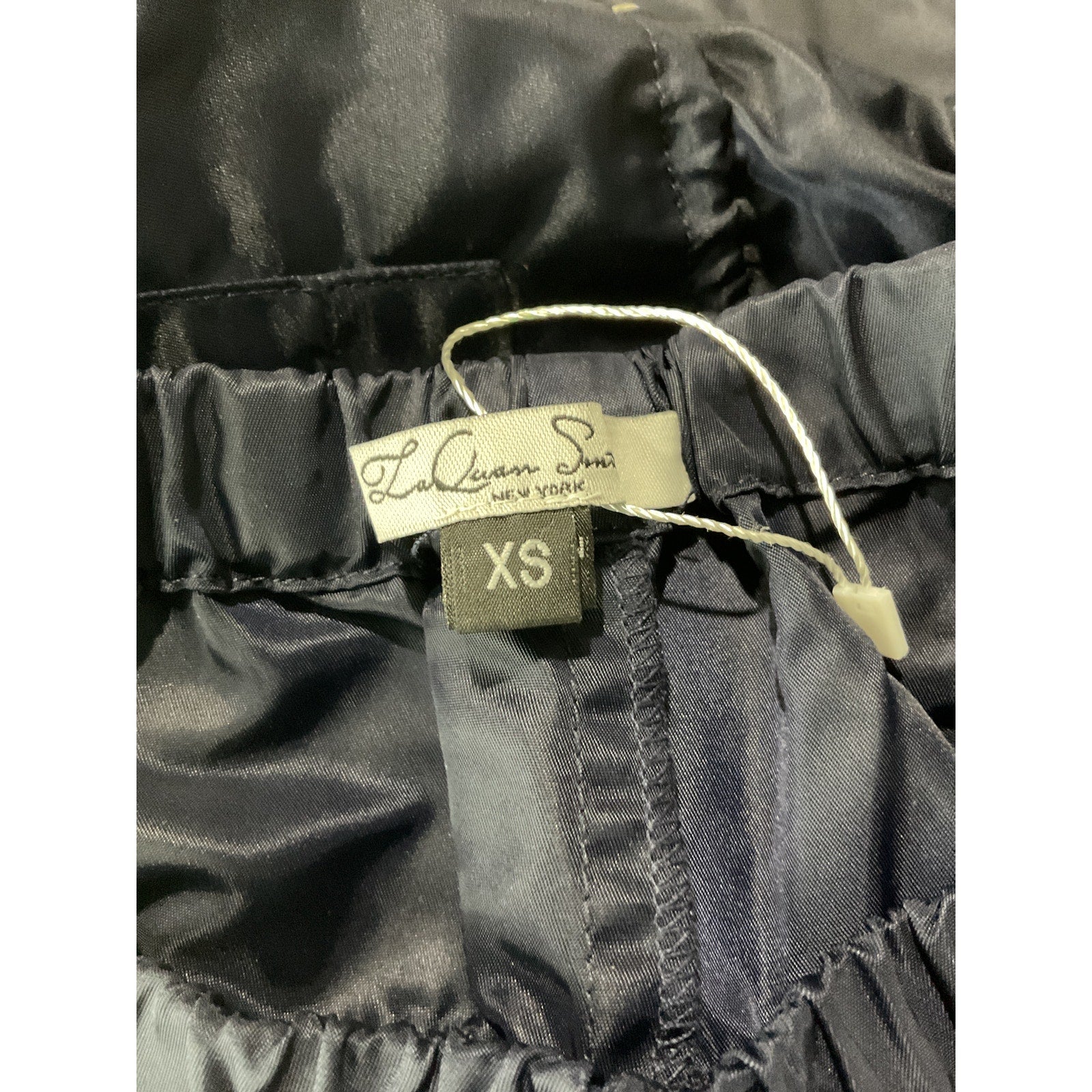 Laquan Smith For Fwrd Utility 'Ninja' Blue Nylon Pant Size XS