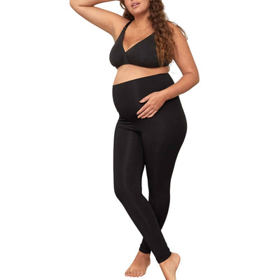 Hatch Stretch Black Before During And After Leggings Size XS