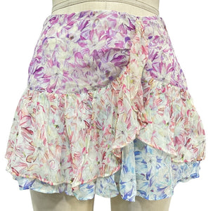 Loveshackfancy Floral Cream Rhodes Skirt Size 4