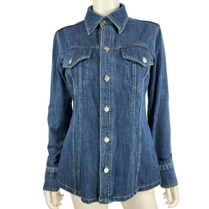 Alex Mill Classic Blue Annabelle Denim Shirt Size M