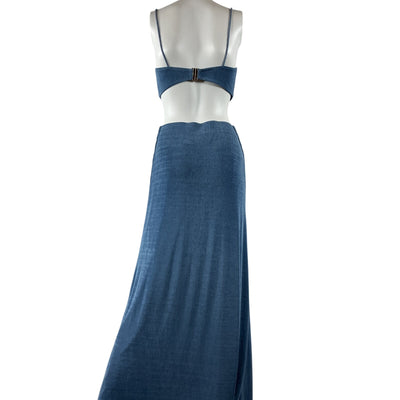 Significant Other Cutout Blue Yara Dress Size 6