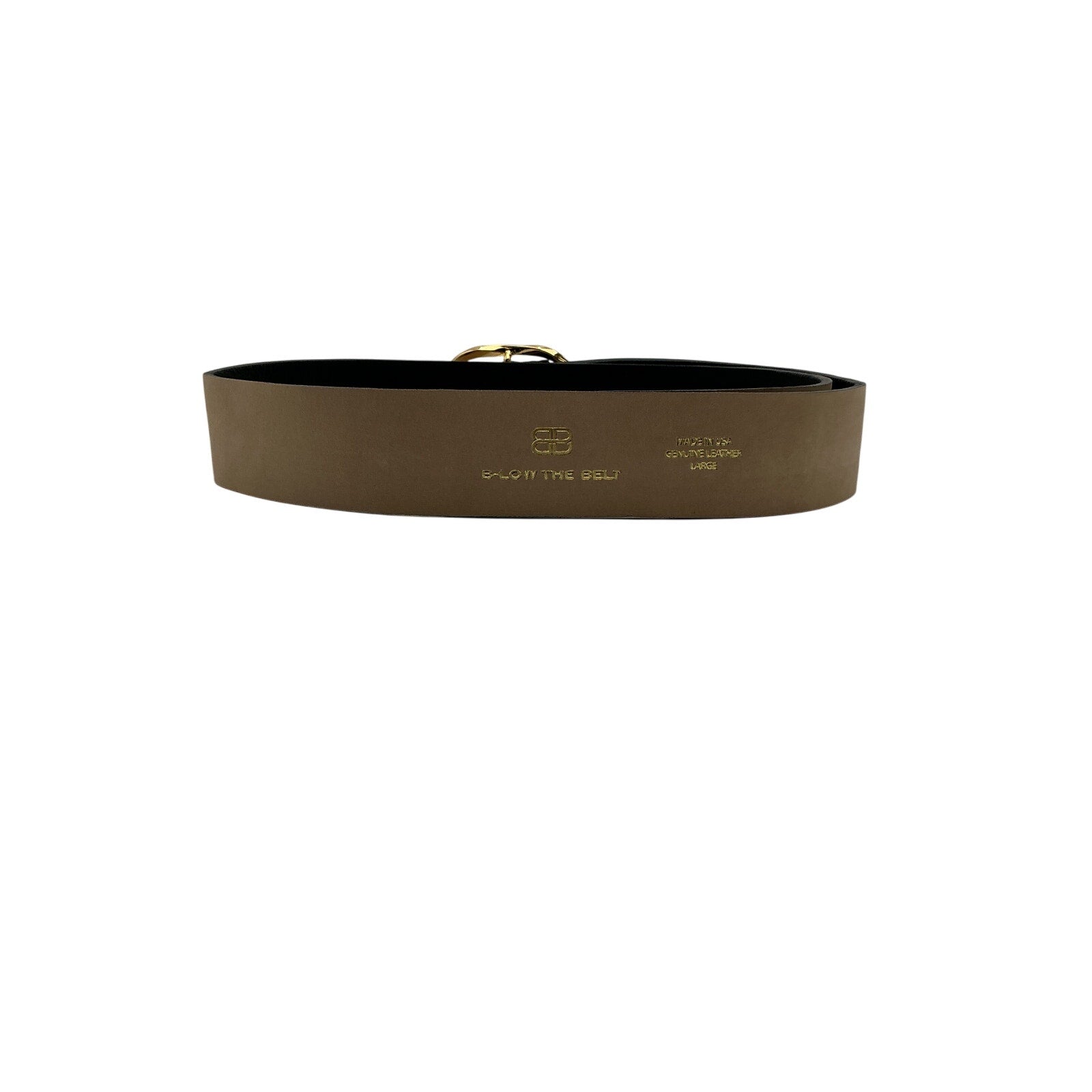 B-Low The Belt 'Kyra' Black Leather Belt Size L