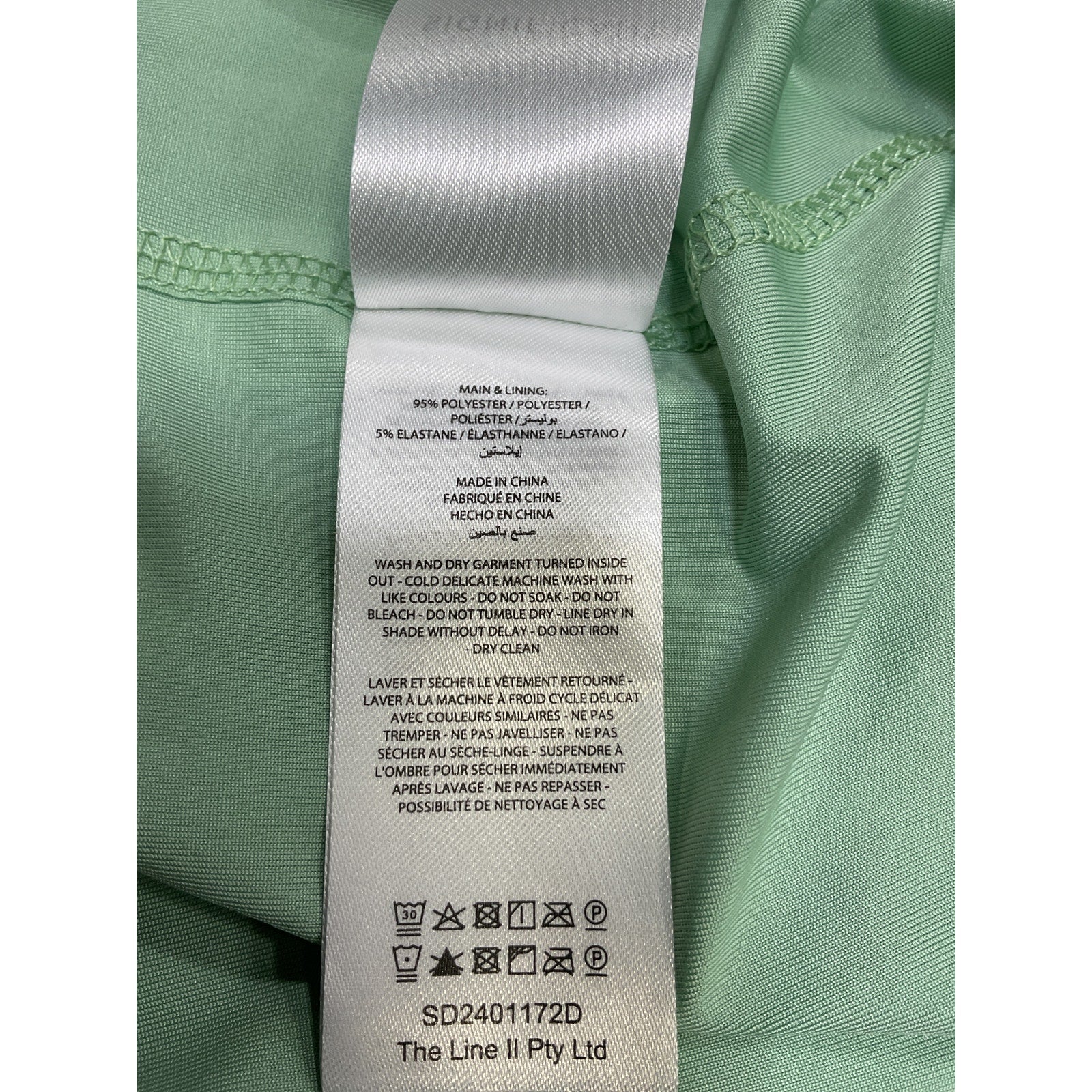 Significant Other 'Caitlin' Green Polyester Maxi Dress Size 4 - NWT