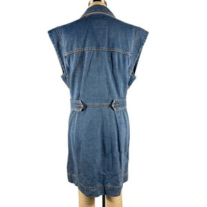Veronica Beard Denim Blue Jax Dress Size 14