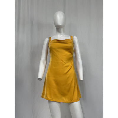 Miaou 'Ginger' Yellow Polyester Dress Size XS