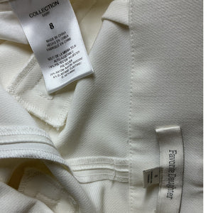Favorite Daughter Tailored Ivory Collection Trousers Size 8