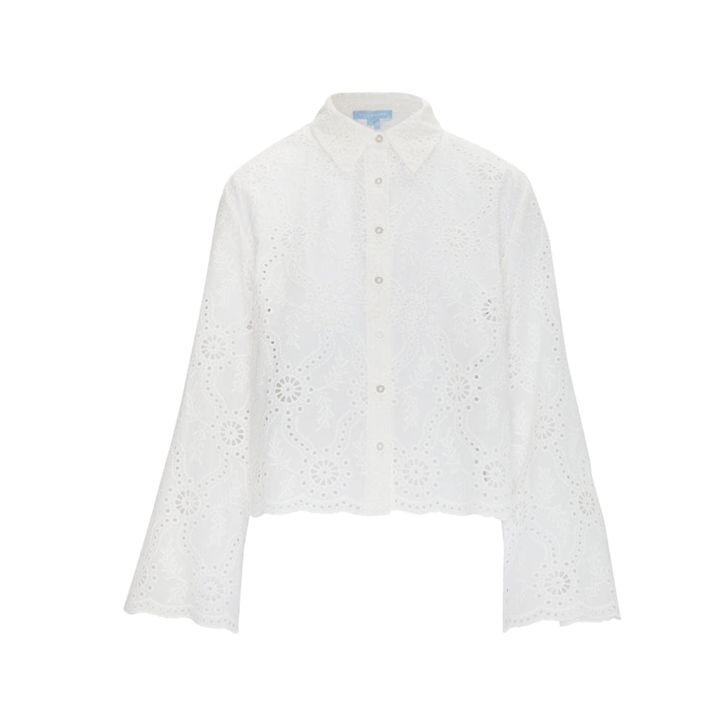 Hill House Home 'The Celia' White Cotton Top Size XXS - NWT