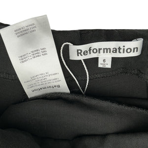 Reformation Chic Black Imogen Skort Size 6