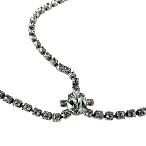 Jennifer Behr Sparkling Silver Alice Necklace