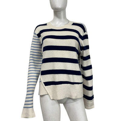 Baum Und Pferdgarten Striped Cream Centa Sweater Size M