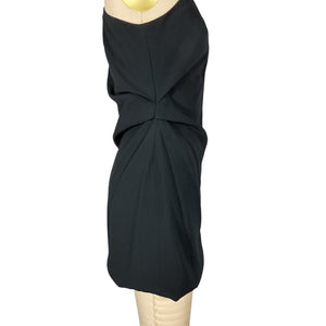 Rag & Bone Elegant Black Neeva Japanese Crepe Dress Size 4
