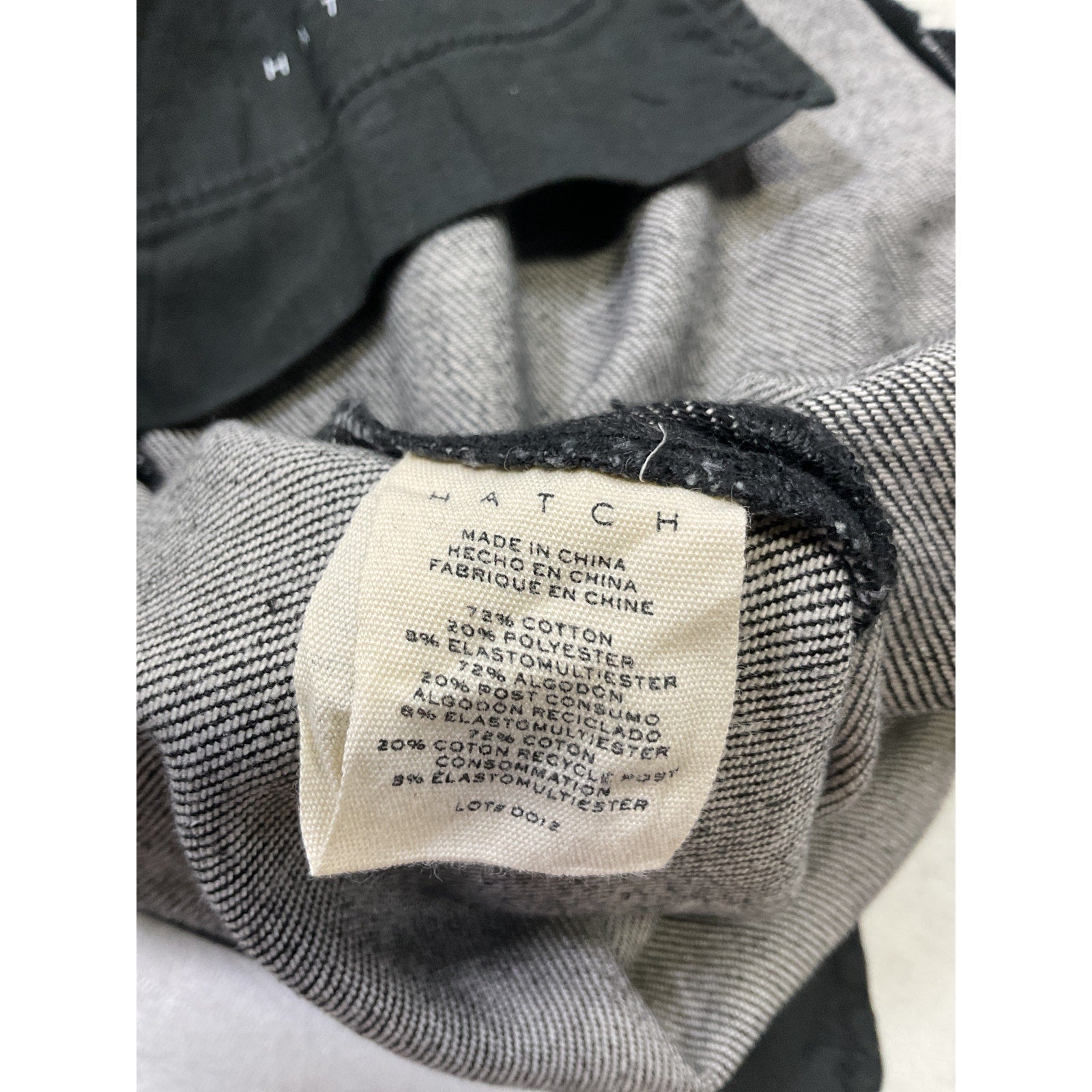 Hatch The Crop Black Maternity Jean Size 27