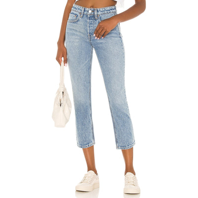 Grlfrnd Petite Blue Karolina Denim Jeans Size 27