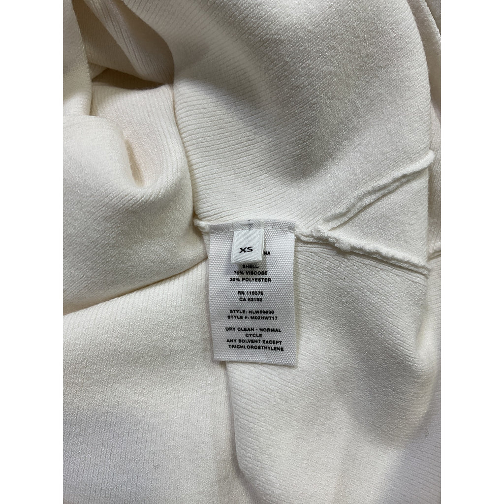 Helmut Lang 'Twist' White Crop Top Size XS