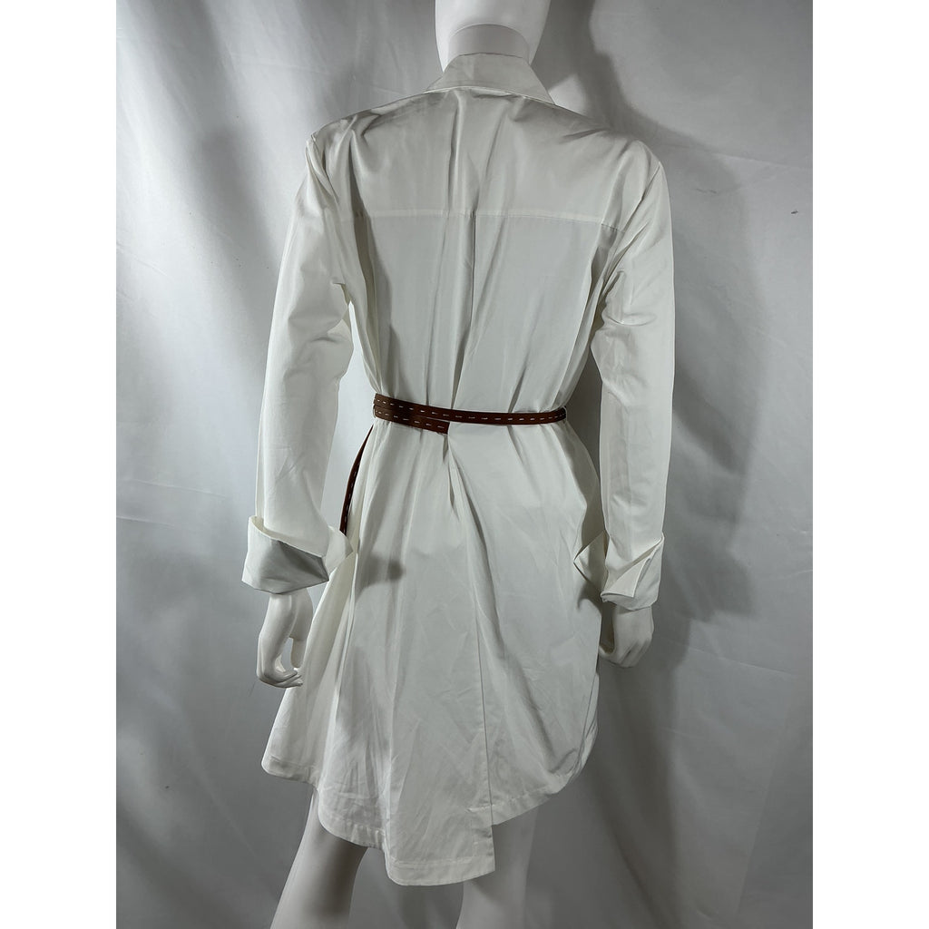 Alexis 'Veni' White Cotton Dress Size M