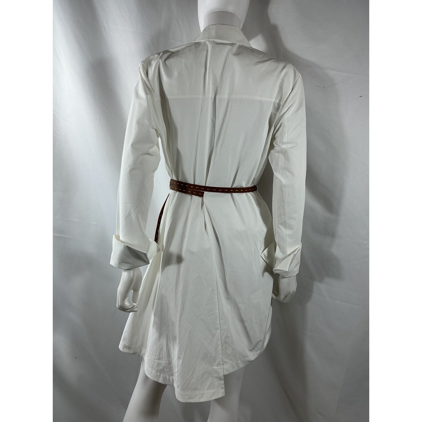 Alexis 'Veni' White Cotton Dress Size M