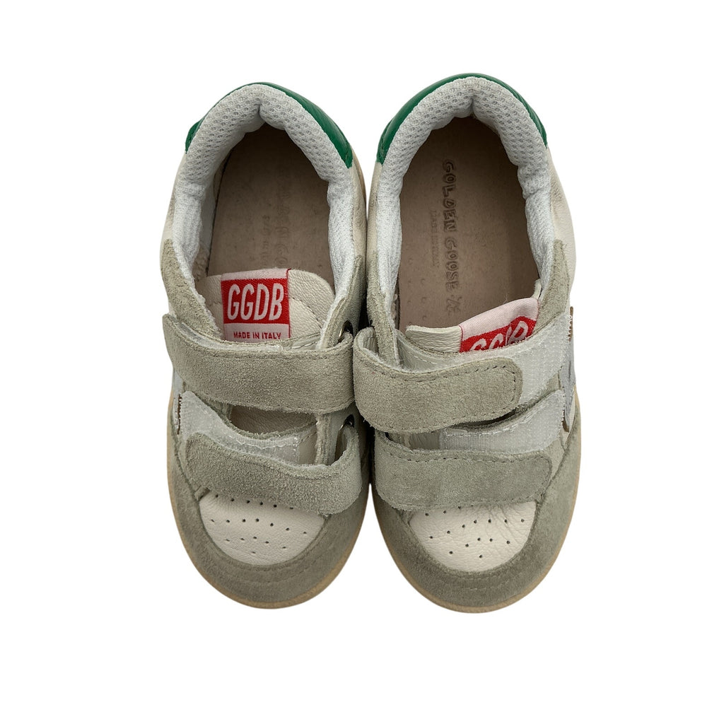 Golden Goose 'Ballstar' Cream Strap Shoe Size 24