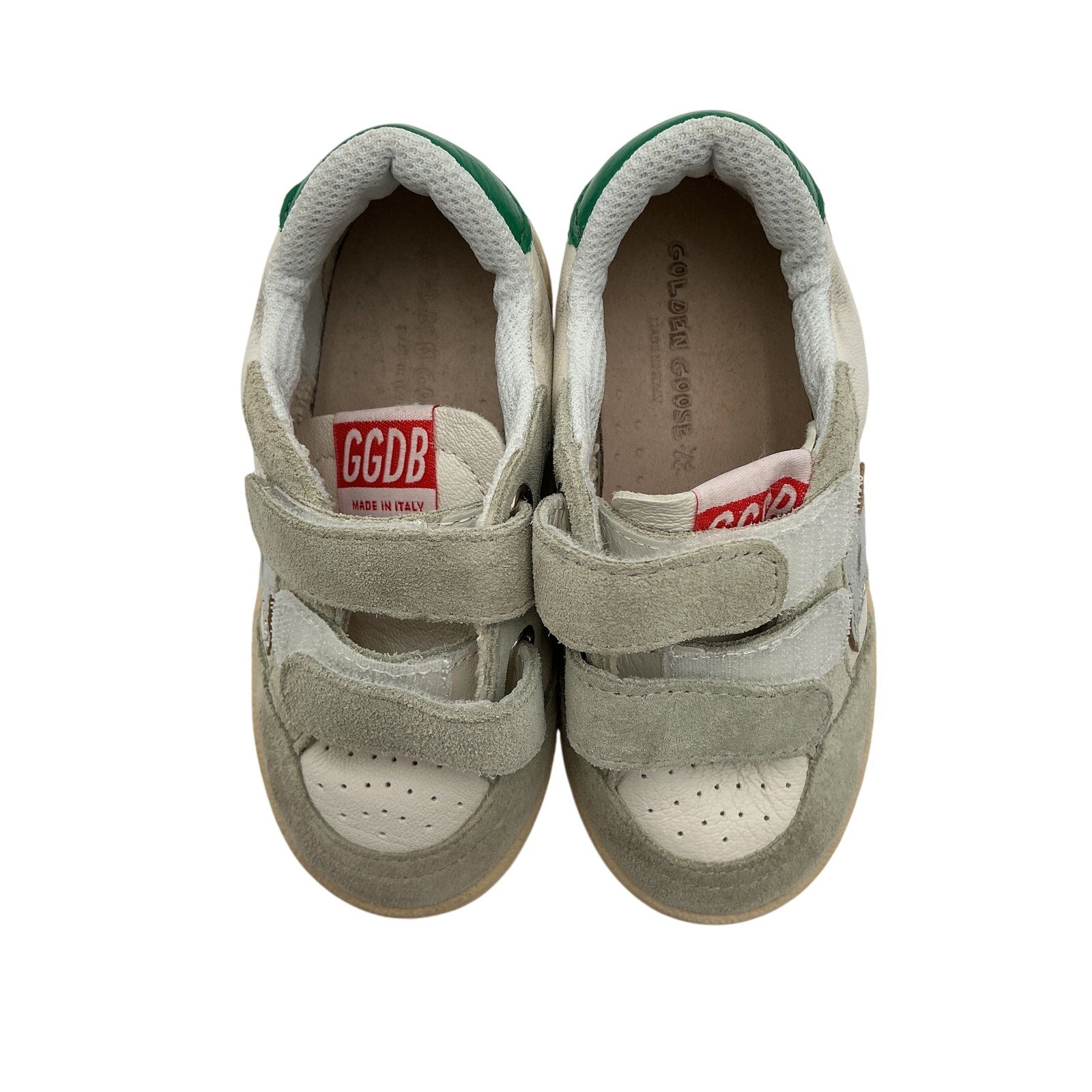 Golden Goose 'Ballstar' Cream Strap Shoe Size 24